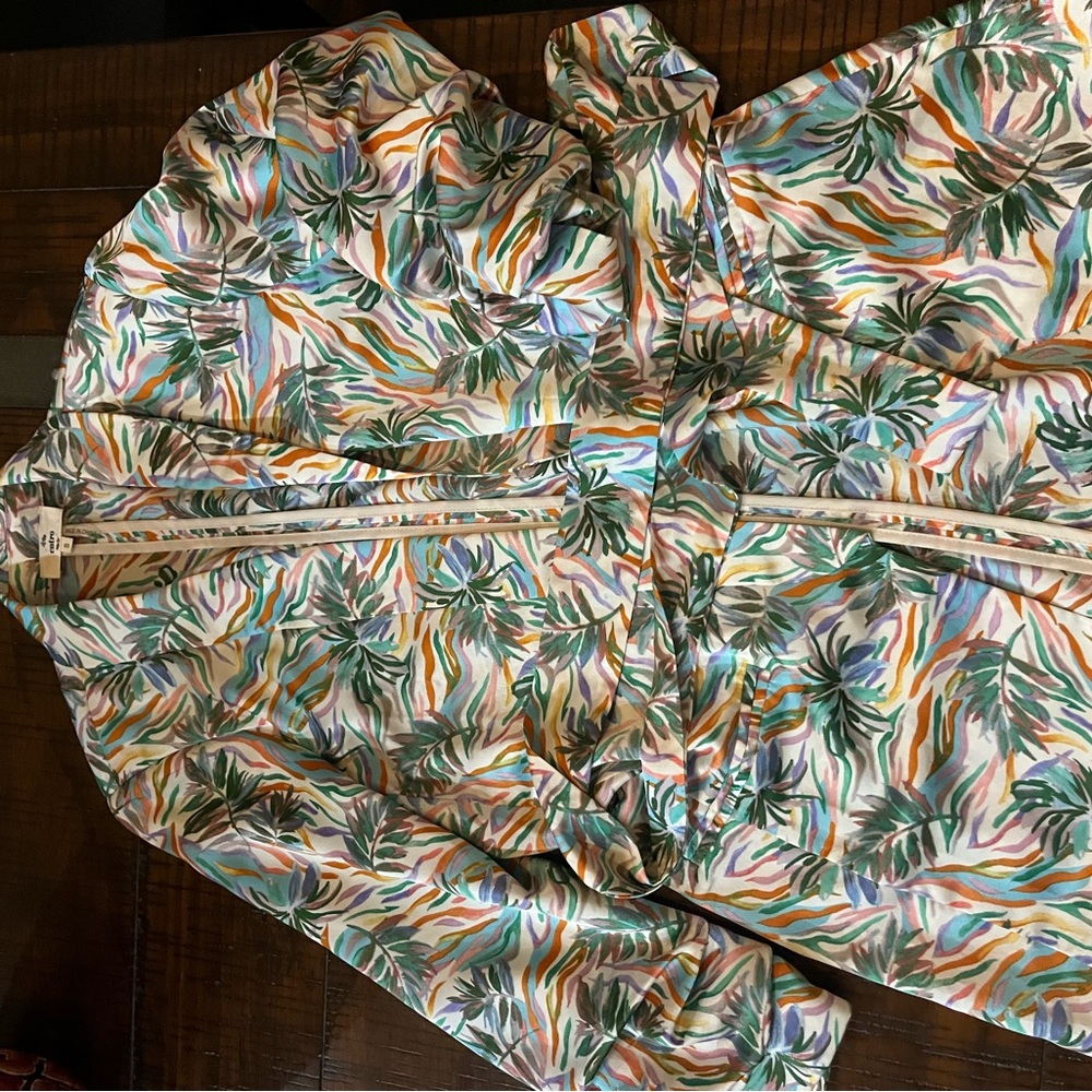 Entries floral blazer